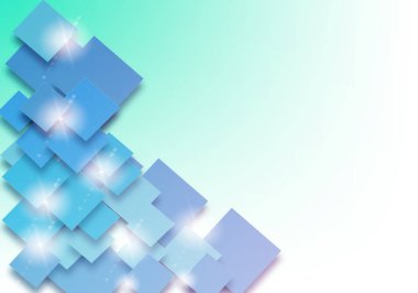 geometrik şekilli mavi soyut arkaplan