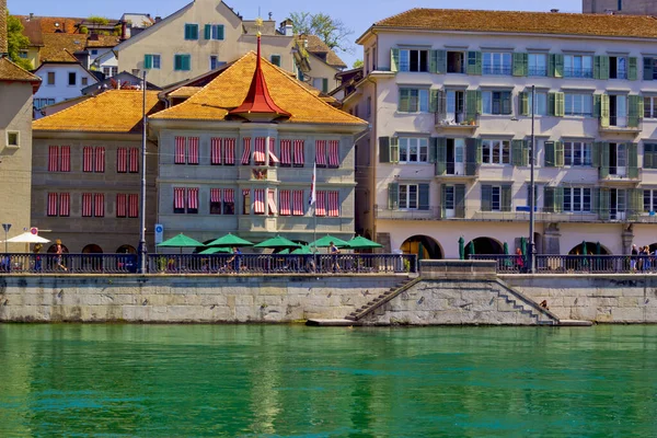 スイス チューリッヒ旧市街の美しい風景 — ストック写真