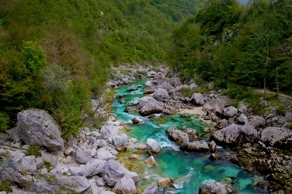 Belle Scène Dans Vallée Socca Slovenia — Photo
