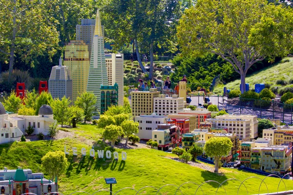 Legoland Park San Diego Kalifornien — Stockfoto