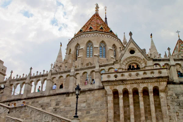 Bela Cena Bastião Pescador Budapeste Hungria — Fotografia de Stock