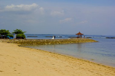 Nusa dua, bali Endonezya 'da güzel bir sahne