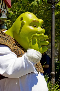 Shrek evrensel stüdyolarda, Los Angeles Kaliforniya 'da, Amerika' da