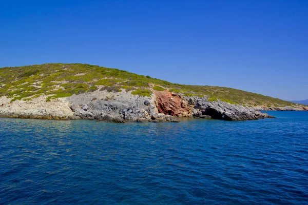 Hermosa Vista Verano Cesme Turquía Mar Ageo — Foto de Stock