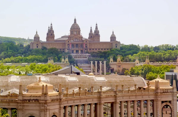 Museu Nacional Art Catalunya Barcelona Spanje — Stockfoto