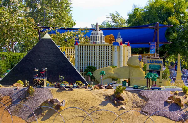 Bella Scena Parco Legoland San Diego California — Foto Stock