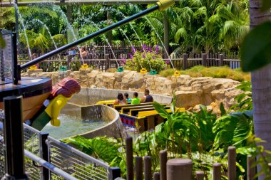 San Diego, Kaliforniya 'da güzel bir manzara Legoland Park