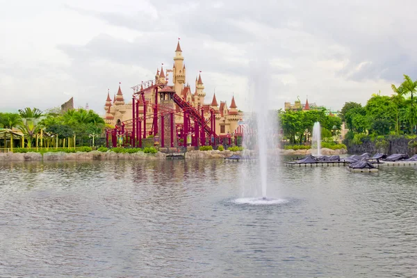 Far Far Away Castle Universal Studios Singapore — Stock Photo, Image