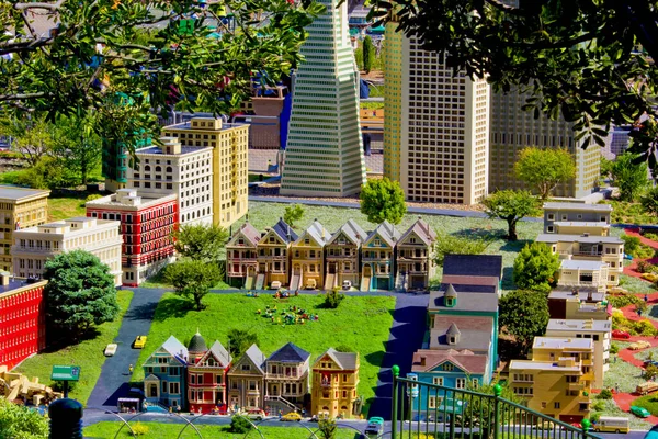 Όμορφο Πάρκο Legoland Σκηνή Στο Σαν Ντιέγκο Καλιφόρνια — Φωτογραφία Αρχείου