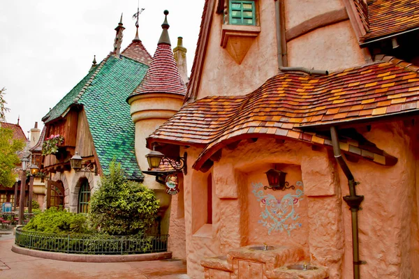 Disneyland Parkının Güzel Manzarası Paris Fransa — Stok fotoğraf