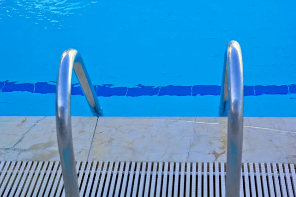 Modrý Bazén Resortu Antalye Krocan — Stock fotografie