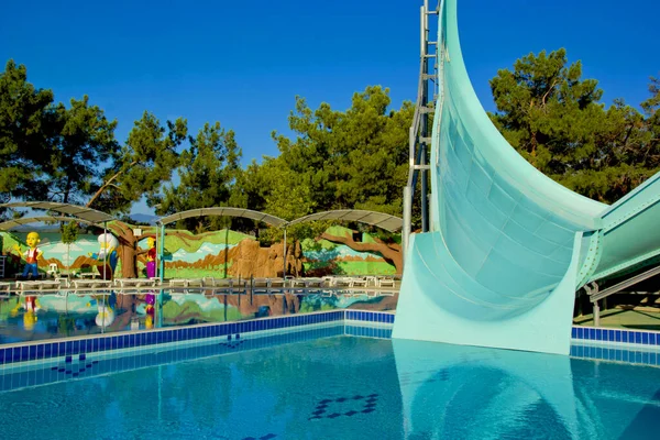 Aquapark Een Luxe Resort Kemer Antalya Kalkoen — Stockfoto