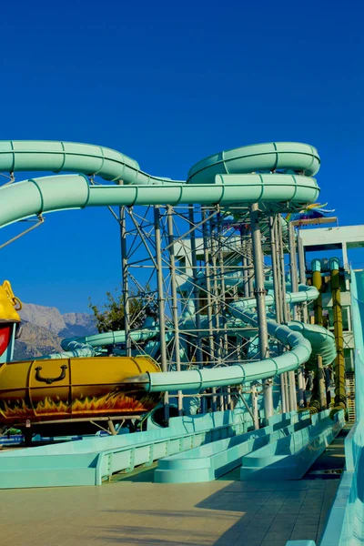 Aqua Park Lyxig Resort Kemer Antalya Kalkon — Stockfoto