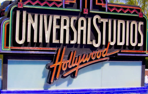 Universal Studios Sinal Hollywood Los Angeles — Fotografia de Stock