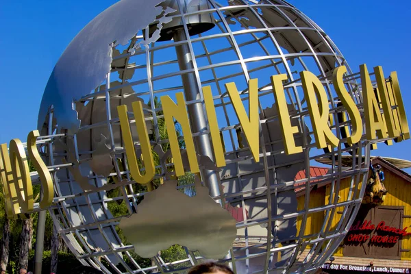 Universal Studios Hollywood Globe Los Ángeles — Foto de Stock