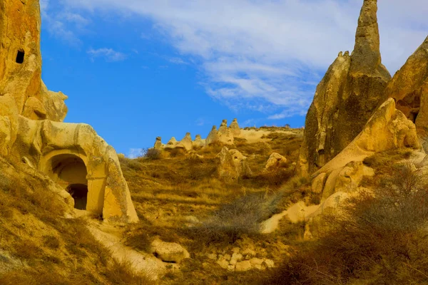 Hermosa Vista Capadocia Turquía — Foto de Stock