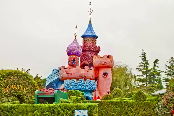 Krásný Výhled Disneyland Park Paříž Francie — Stock fotografie