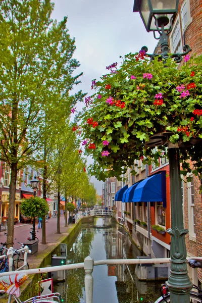 荷兰阿姆斯特丹在欧洲的美丽景色 — 图库照片