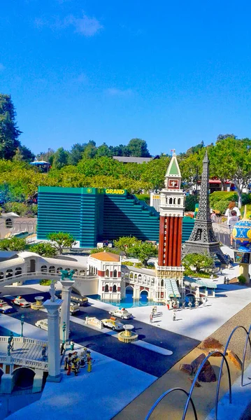 Krásný Scéna Legoland Park San Diego Kalifornie — Stock fotografie