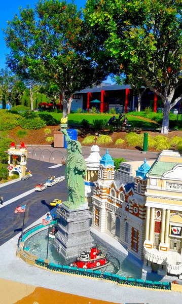 Krásný Scéna Legoland Park San Diego Kalifornie — Stock fotografie