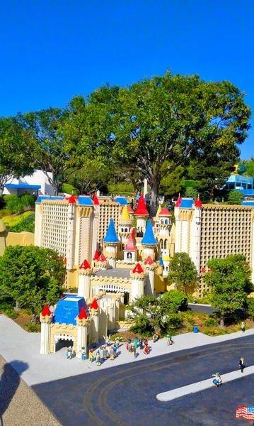 Hermosa Escena Legoland Parque San Diego California —  Fotos de Stock
