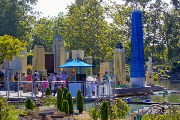 Piękna Scena Legoland Park San Diego Kalifornia — Zdjęcie stockowe