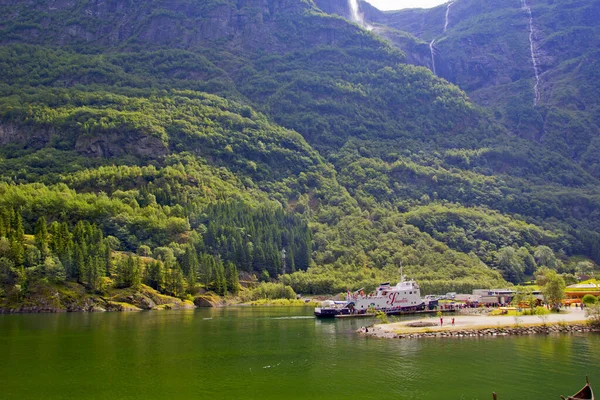 Schöne Szene Norwegischen Fjorden Europa — Stockfoto