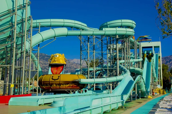 Aquapark Een Luxe Resort Kemer Antalya Kalkoen — Stockfoto