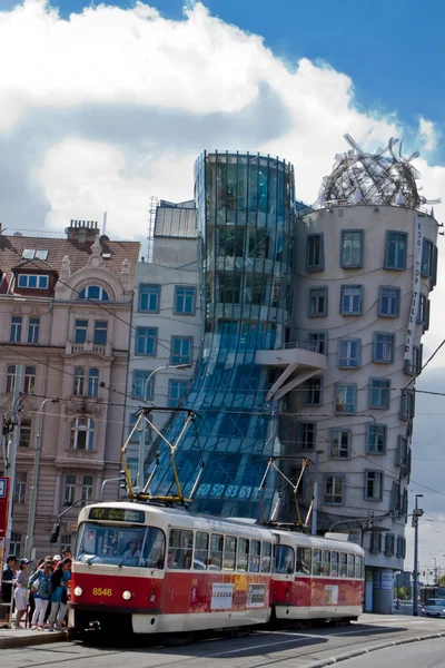 Casa de dança em Prague, República Checa — Fotografia de Stock