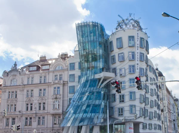 Dancing House in Prague Czhech Republic — Stock Photo, Image