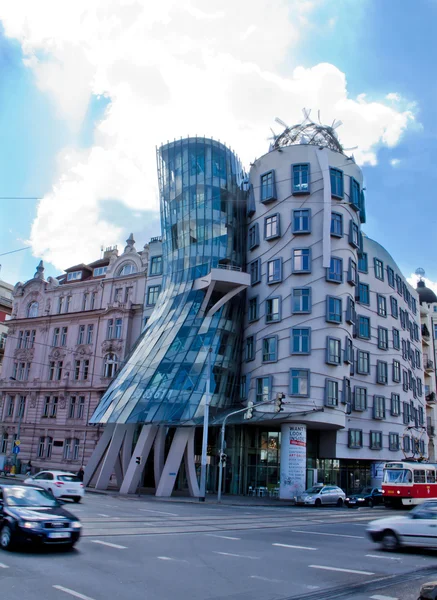 Dancing House in Prague Czhech Republic — Stock Photo, Image