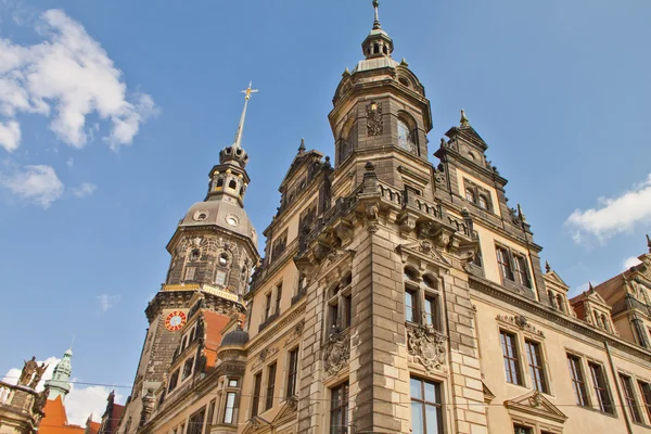 Scen i staden Dresden, Tyskland — Stockfoto