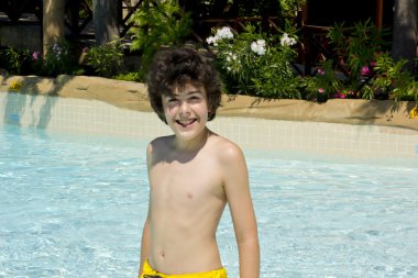 Çocuk var eğlenceli Aquapark