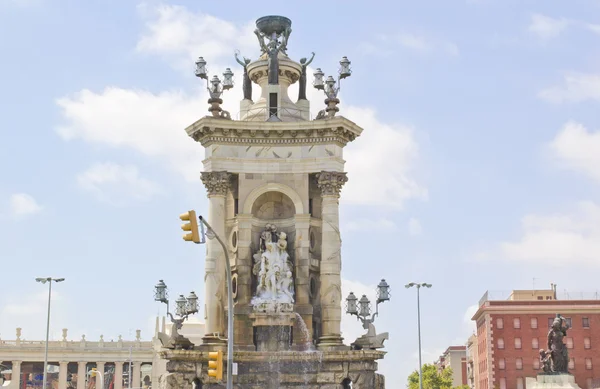 Espanya plein in barcelona — Stockfoto