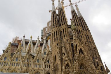 La sagrada familia için Barselona, İspanya