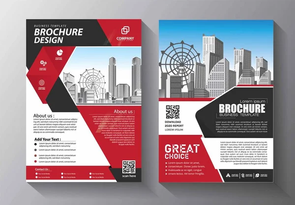 Zakelijke Abstracte Vector Template Brochure Ontwerp Omslag Moderne Lay Out — Stockvector