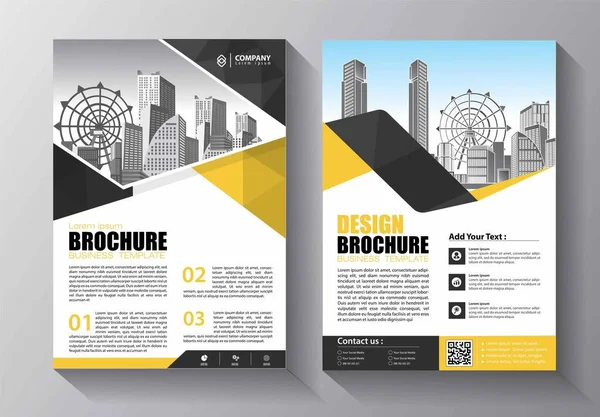 Abstrakte Vektorvorlage Für Unternehmen Broschürendesign Einband Modernes Layout Jahresbericht Poster — Stockvektor