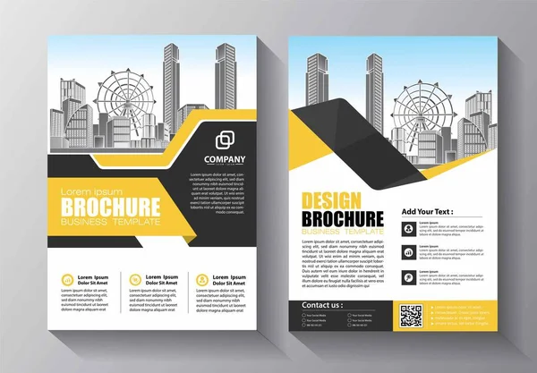 Zakelijke Abstracte Vector Template Brochure Ontwerp Omslag Moderne Lay Out — Stockvector