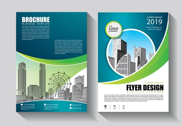 Broşür tasarımı, modern tasarım, yıllık rapor, poster, renkli üçgenleri olan A4 broşürü, teknoloji, bilim ve ışık arka planlı geometrik şekiller.