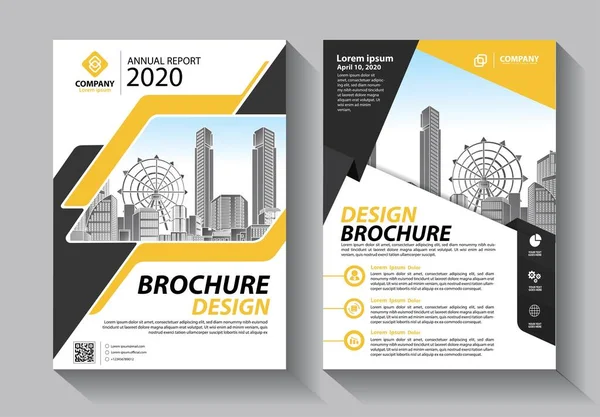 Zakelijke Abstracte Vector Template Brochure Ontwerp Omslag Moderne Lay Out — Stockvector