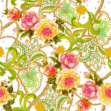 Afrika boho şal desenli motifler. Beyaz üzerine yerli kabile çiçeği işlemesi. Etnik faks çiçekleri Kızılderili Sınırı çiçekleri çiçek desenli nakışlar.