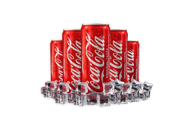 Kuala Lumpur Malaysia October 2020 Coca Cola Coke Drink Black — Stock Photo, Image