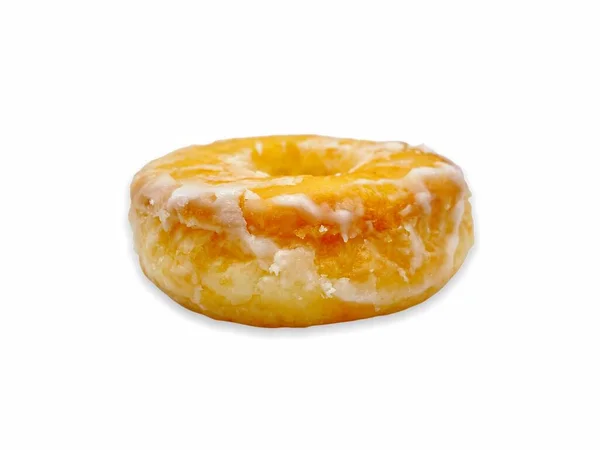 Donuts Geïsoleerd Witte Achtergrond — Stockfoto