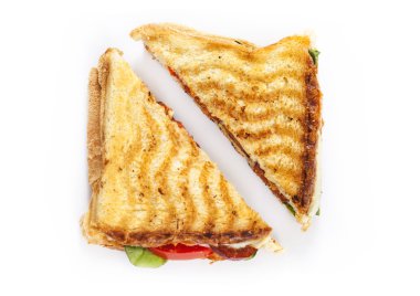 Türk tost kaşar peyniri ile