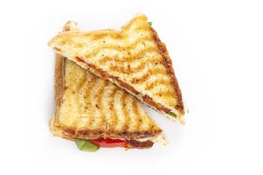 Türk tost kaşar peyniri ile