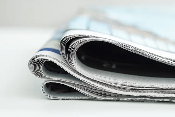 Stack of newspapers — Stock Photo, Image