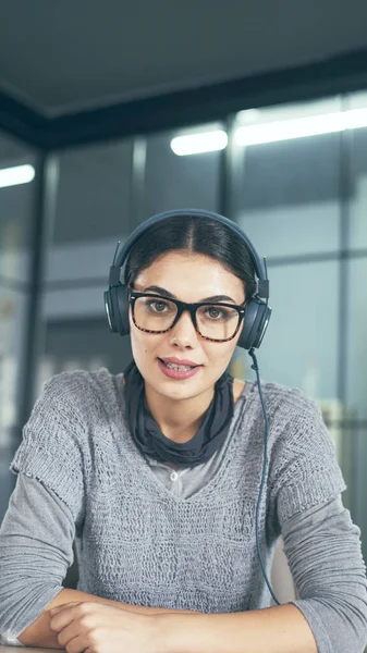 Talking Video Call Computer — Stock Photo, Image