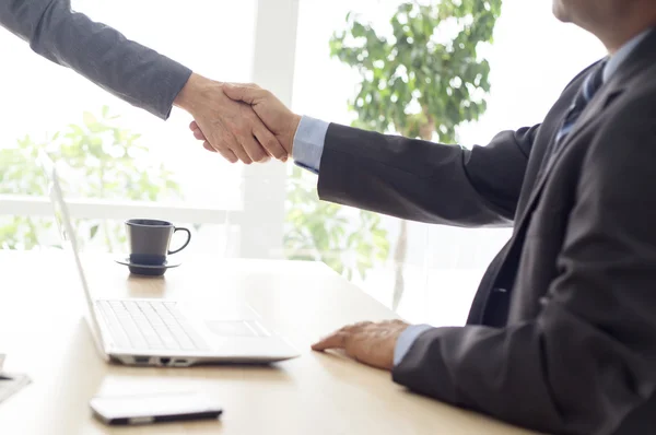 Business people shaking hands — Stock Photo, Image