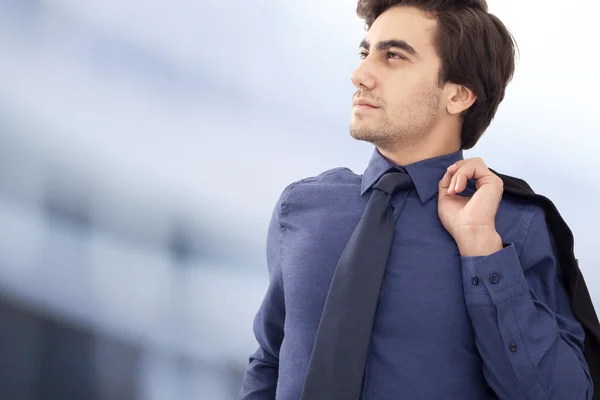 Retrato de un joven empresario — Foto de Stock