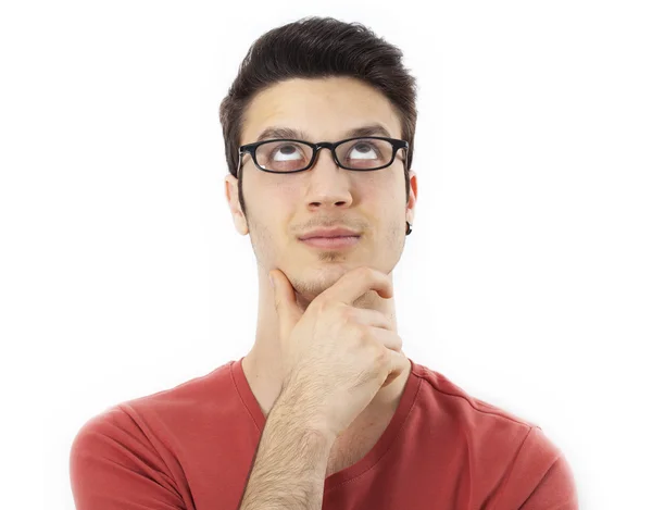 Portrait of thinking man — Stock Photo, Image